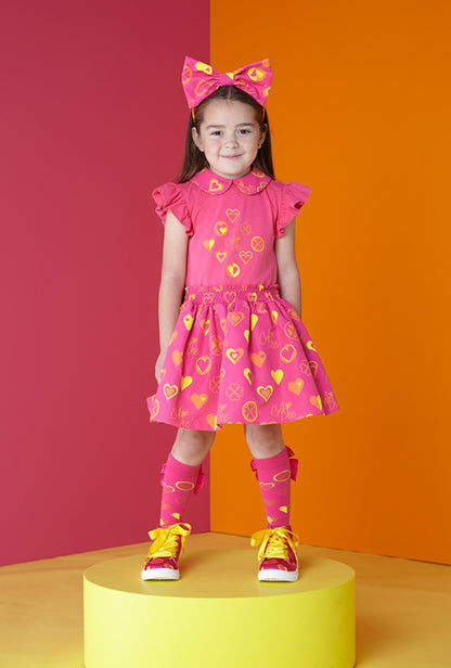 A*Dee | Molly | Heart Print Dress