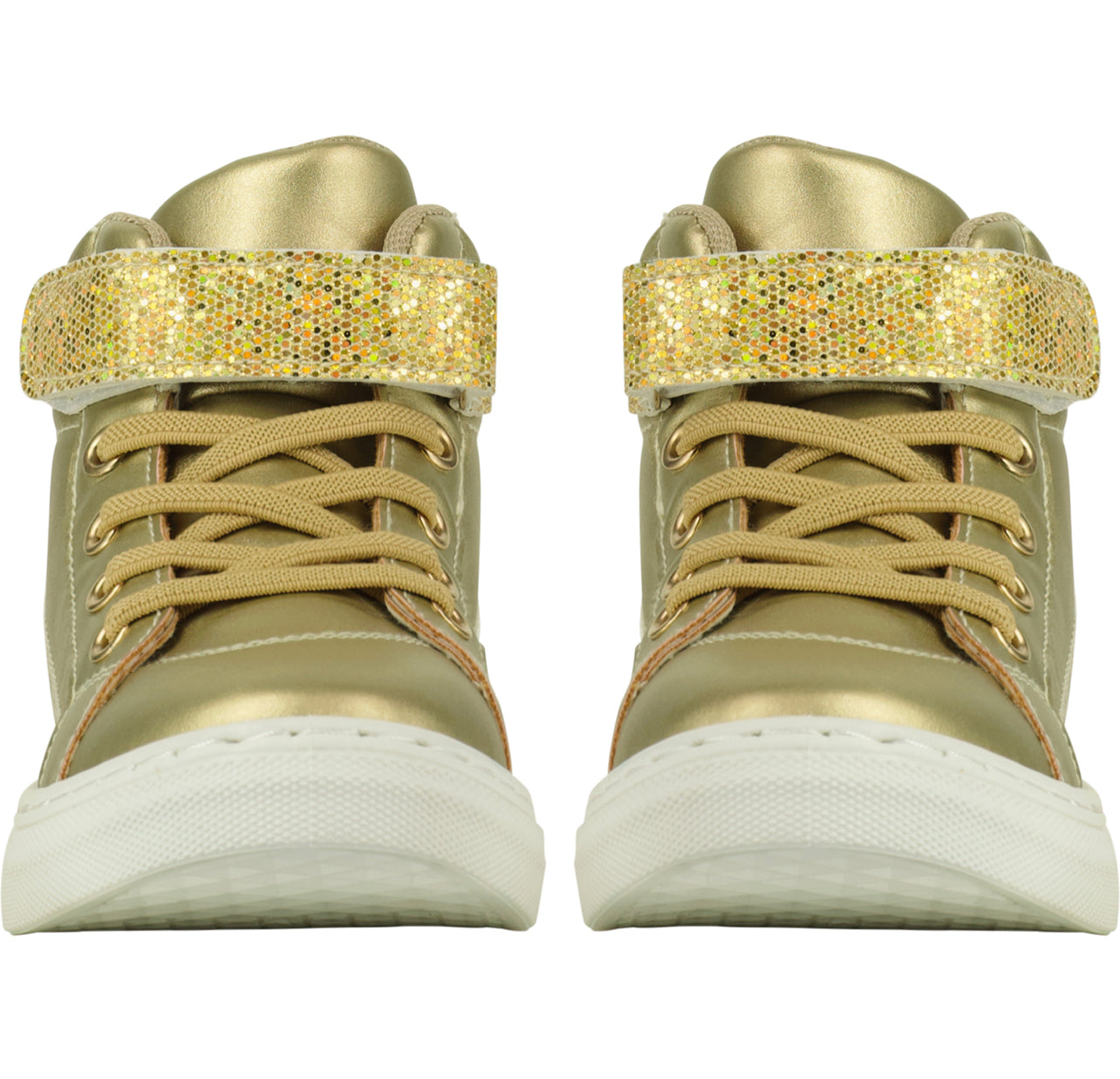 A*Dee | Glitzy | Gold High Top