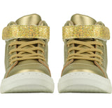 A*Dee | Glitzy | Gold High Top