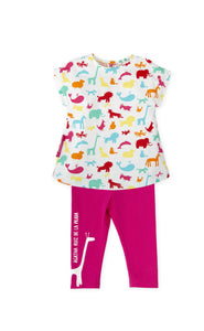 Agatha De La Ruiz | Animal Print Legging Set