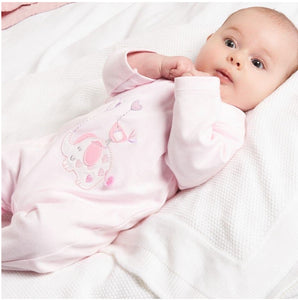 Dandelion | Elephant Pink Babygrow