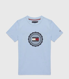 Tommy Hilfiger | Vessel Blue Towelling Logo Tee