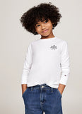 Tommy Hilfiger | Logo Puff Long Sleeve Top