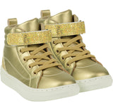 A*Dee | Glitzy | Gold High Top