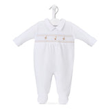 Dandelion | Spinning Top & Duck Velour Babygrow