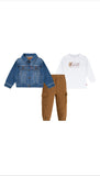 Levi’s Baby Boy 3-pice Set Blazing Blue