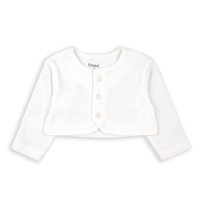 Babybol | White Cardigan