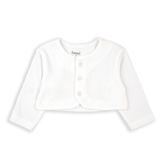 Babybol | White Cardigan