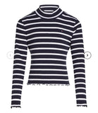 Tommy Hilfiger | Mock Turtleneck Desert Sky Stripe