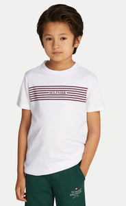 Tommy Hilfiger | Monotype Print Stripe Tee