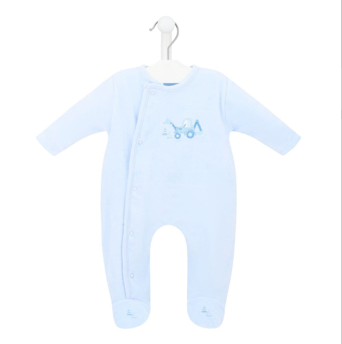 Dandelion | Digger & Cones Velour Babygrow