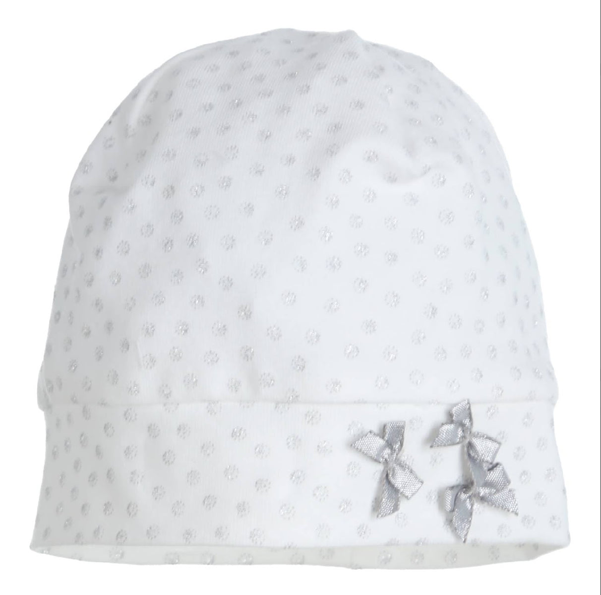 GYMP | White & Silver Babygrow and Hat