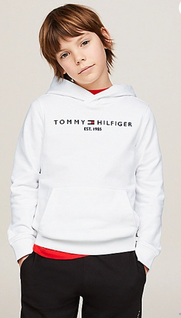 Tommy Hilfiger Unisex White Hoodie