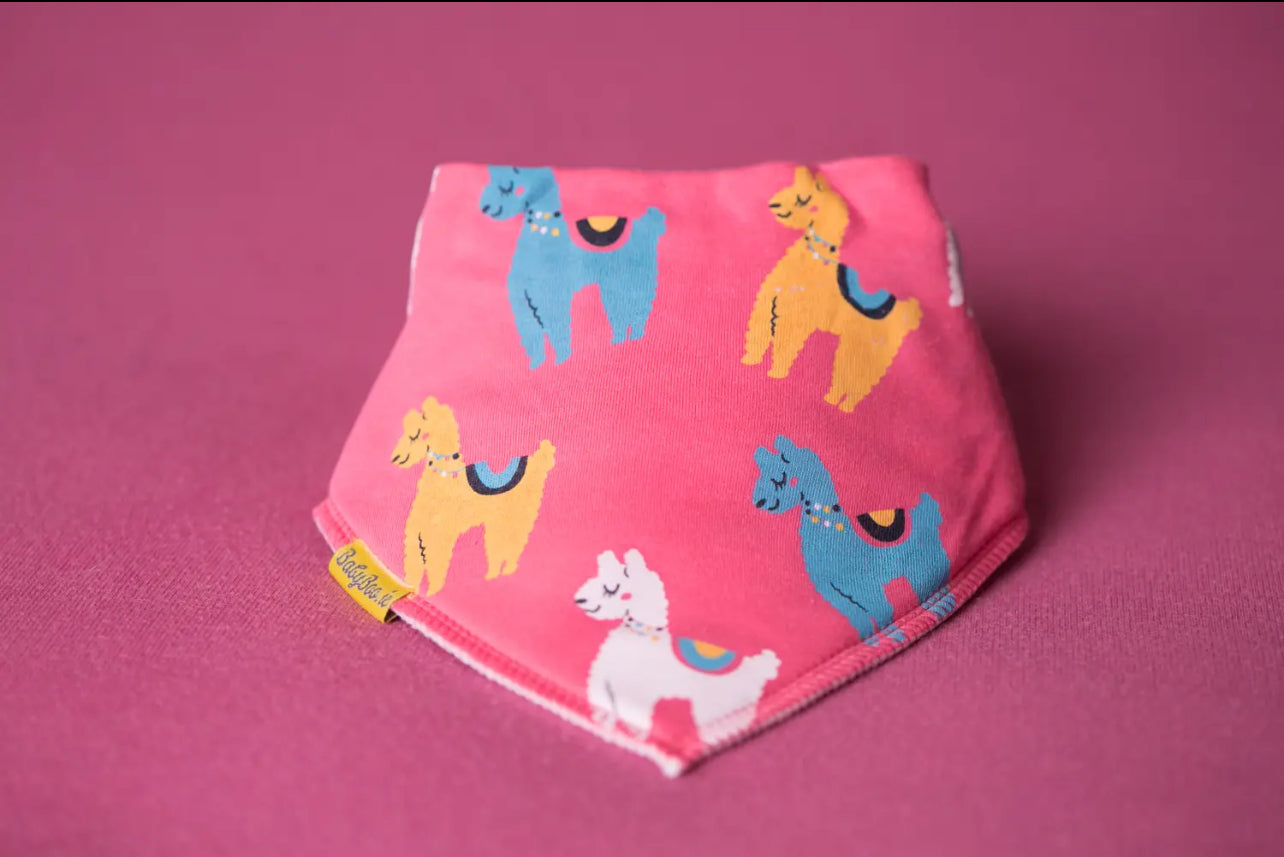 Babyboo | Dribble Bibs| Llamas