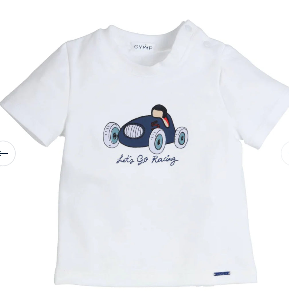 GYMP | Let’s Go Racing Tee & Trouser Set