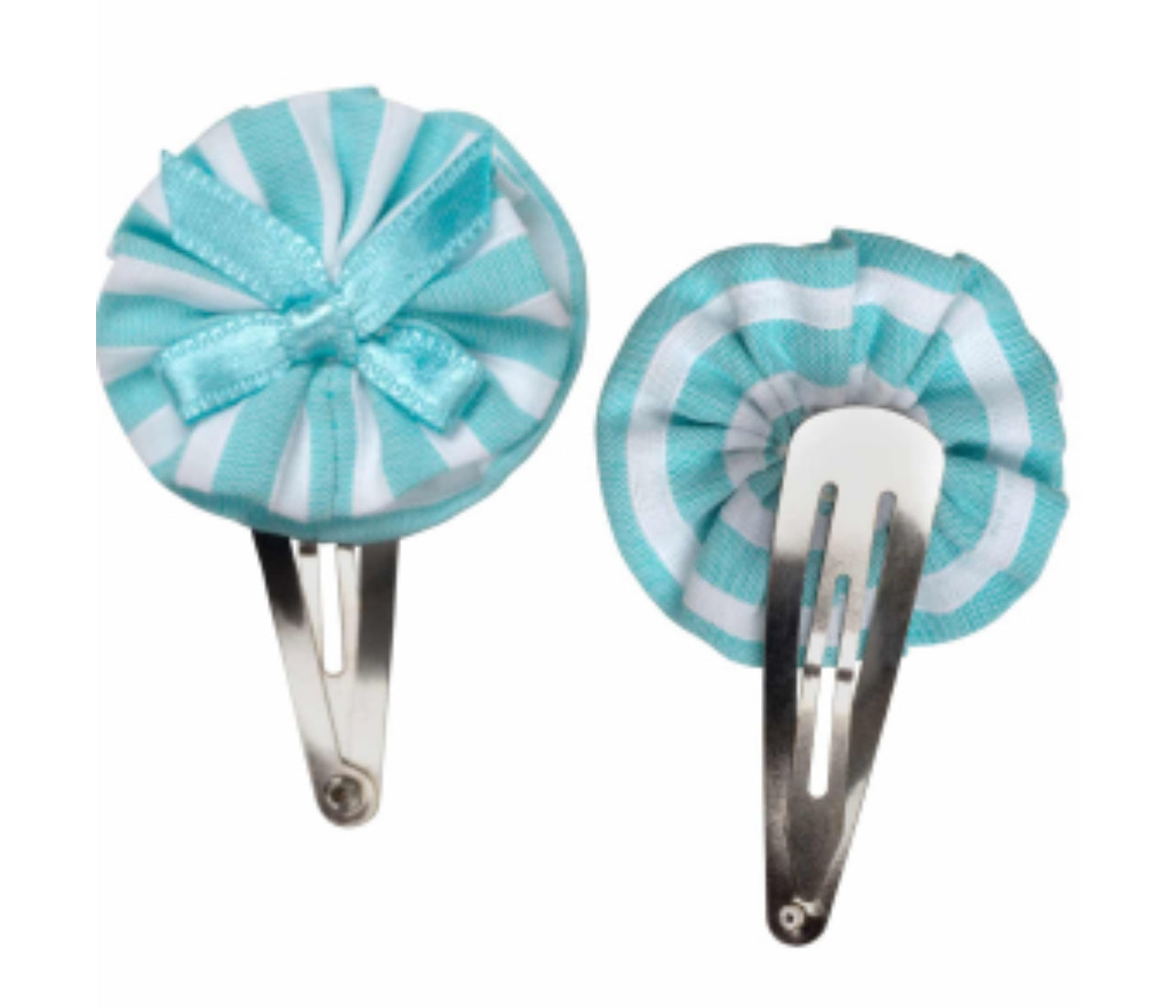 Little A | Karis | Stripe Seersucker Hairclip