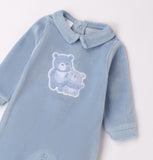 iDO | Baby Boy Fleece Babygrow