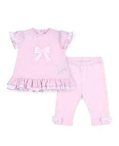 Little A | Amber | Pink Legging Set