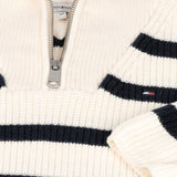 Tommy Hilfiger | Blue & Ivory Knit Sweater