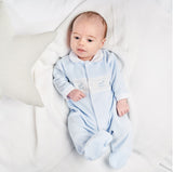 Dandelion | Rocking Horse Velour Babygrow