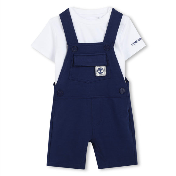 Timberland | Baby Dungaree Set