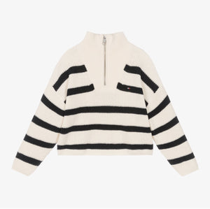 Tommy Hilfiger | Blue & Ivory Knit Sweater