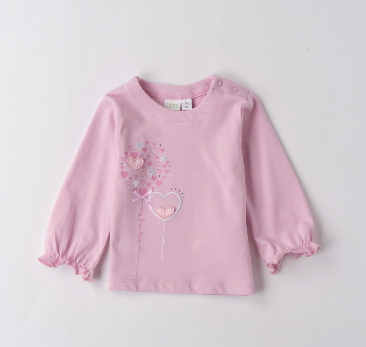 iDO | Pink L/s Top