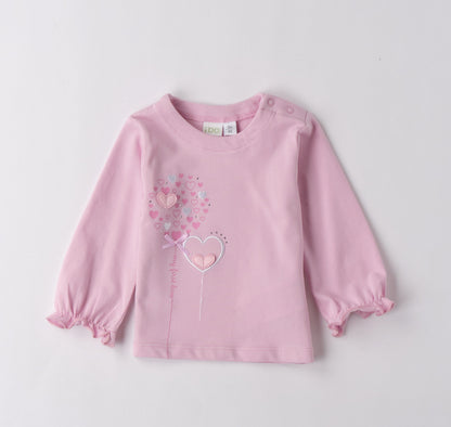 iDO | Pink L/s Top