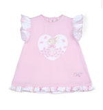 Little A | Amy | Pink Bunny Dress Set