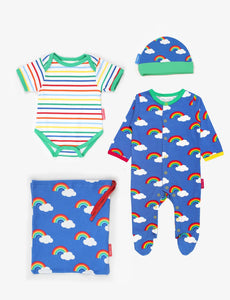 Toby Tiger Organic Rainbow Baby Set