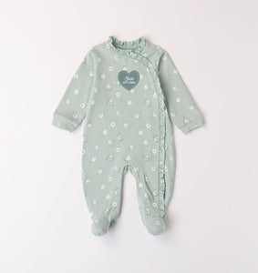 iDO | Baby Girl Green Babygrow