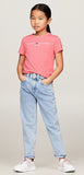 Tommy Hilfiger Essential Slim Fit Tee Glamour Pink