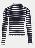 Tommy Hilfiger | Mock Turtleneck Desert Sky Stripe