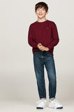 Tommy Hilfiger | Deep Rouge Long Sleeve Top