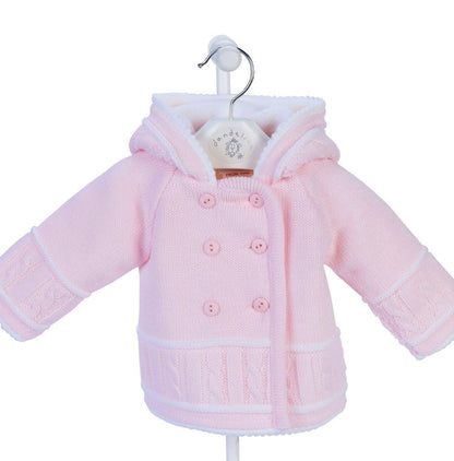 Dandelion | Knitted Hooded Baby Jacket