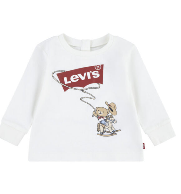 Levi’s Baby Boy Cowboy Tee Levi’s Egret