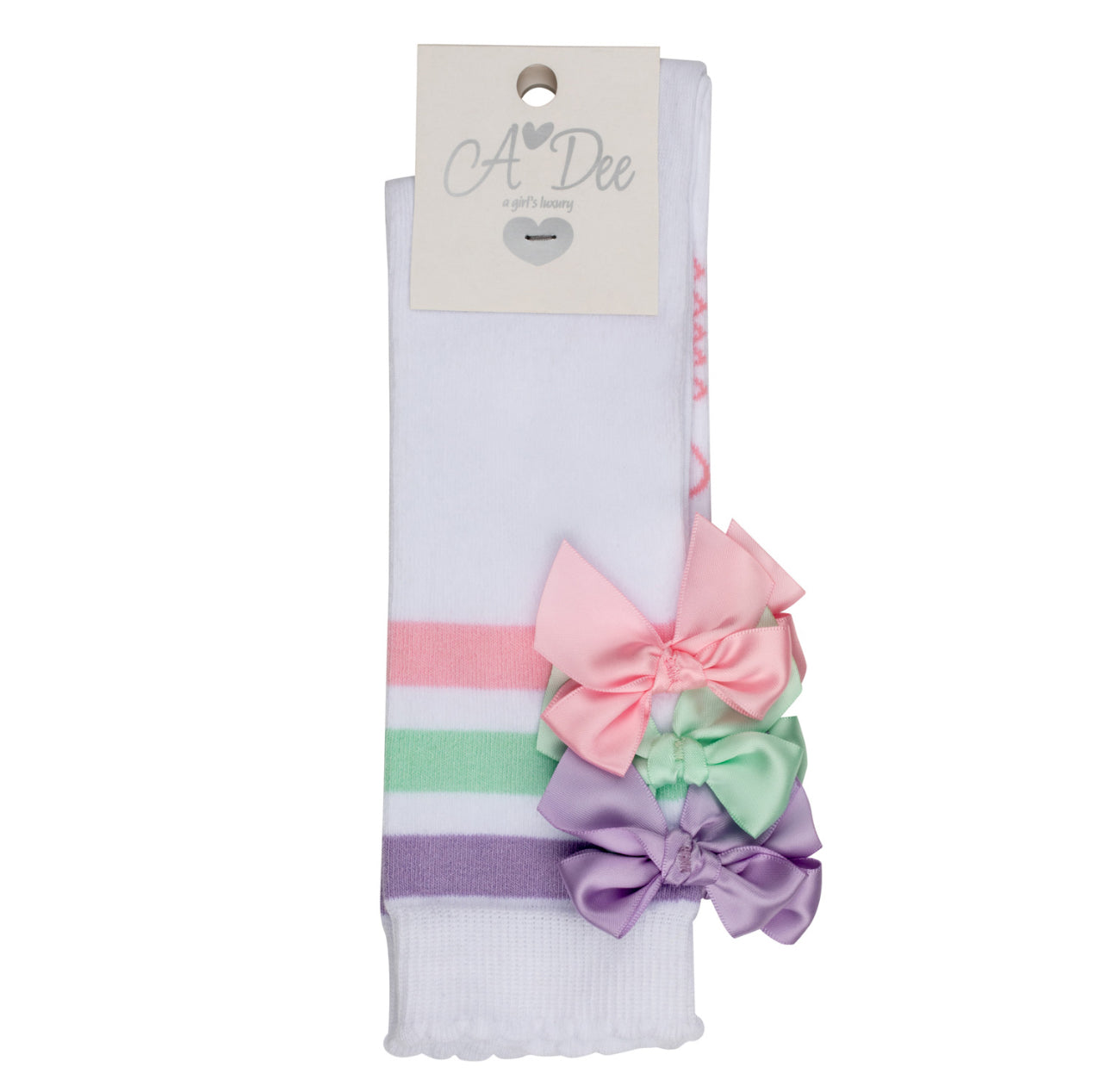 A*Dee | Noola | Bow Knee High Sock