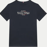 Tommy Hilfiger | Logo Print Tee Desert Sky