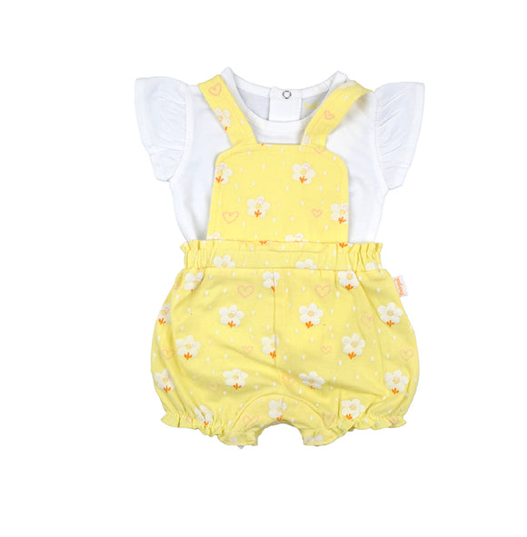 Babybol | Yellow 2-piece Romper