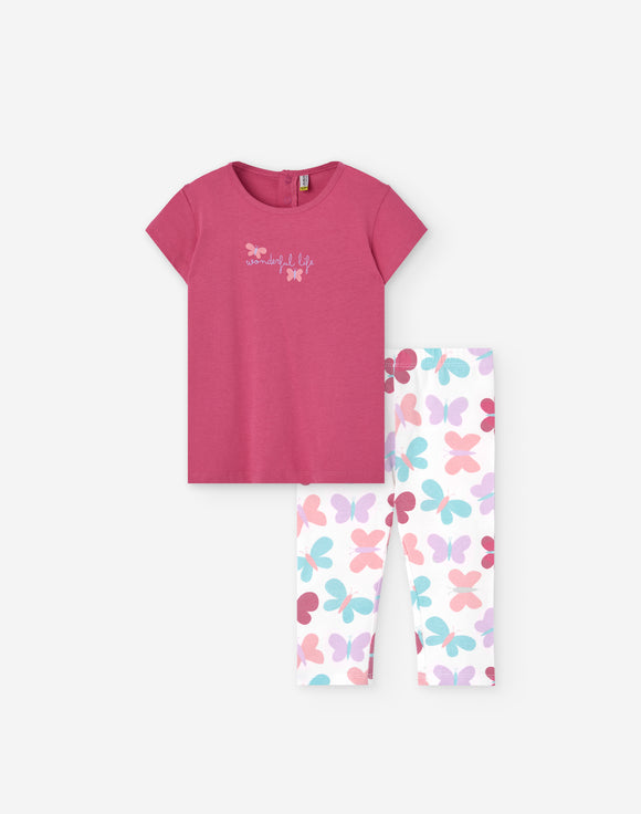 Losan | Baby Girl Legging Set