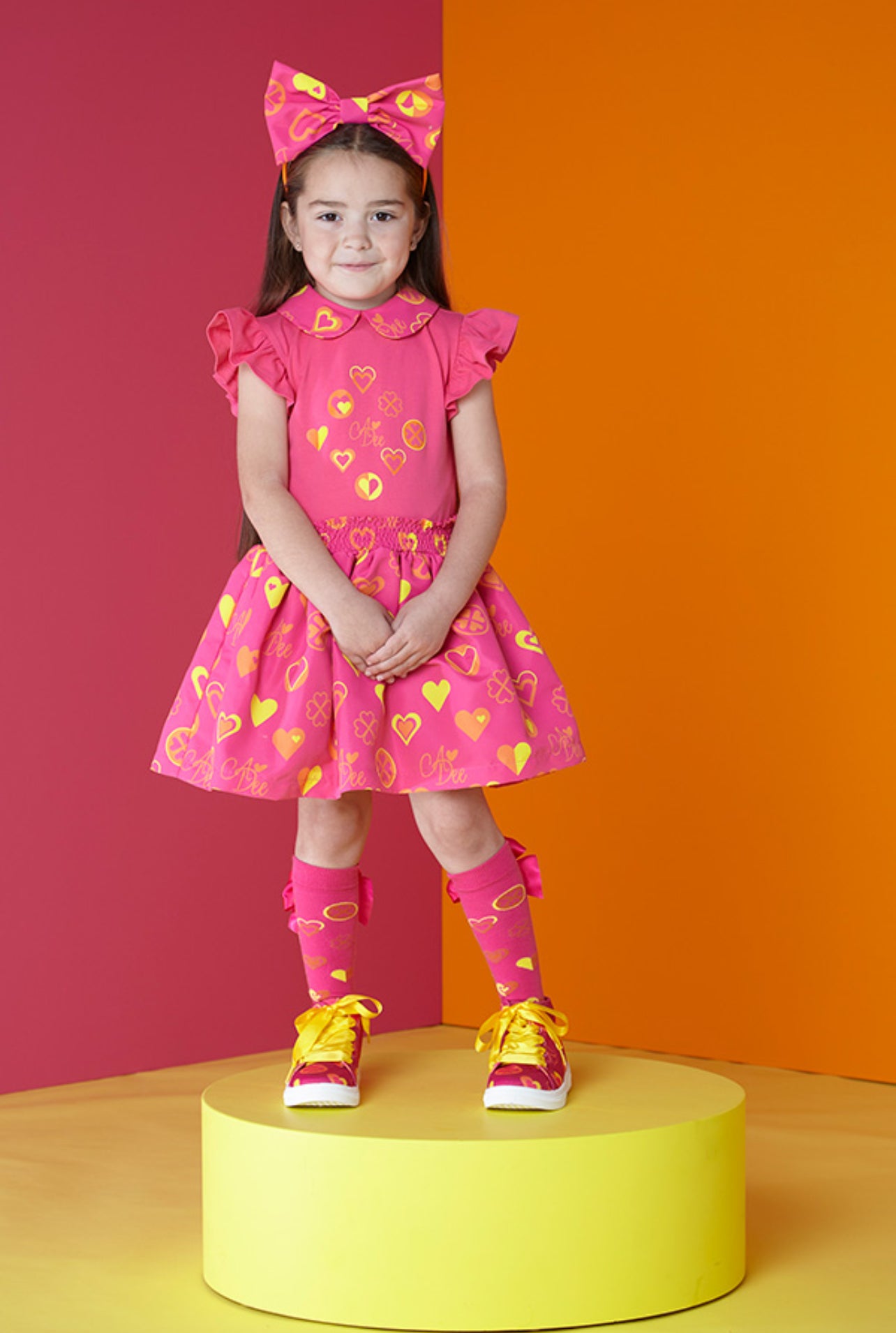 A*Dee | Molly | Heart Print Dress