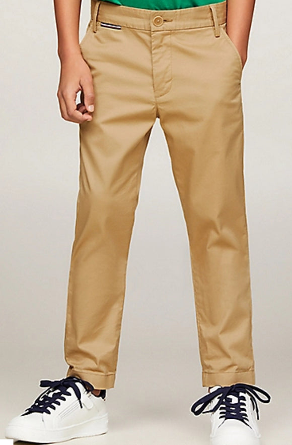 Tommy Hilfiger |Stretch Cotton Chinos Soft Khaki