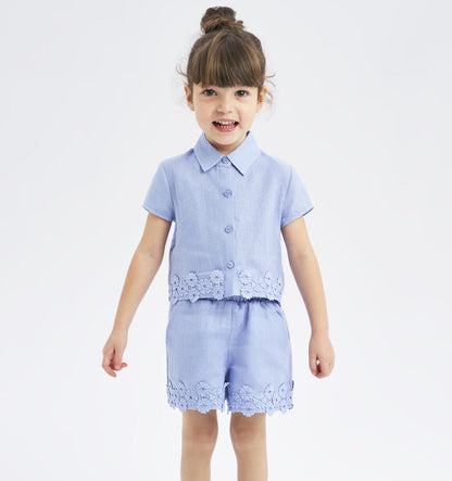 iDO | Blue Top & Short Set
