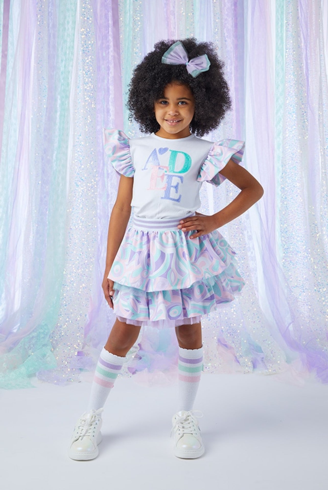 A*Dee | Noola | Bow Knee High Sock