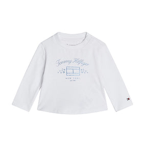 Tommy Hilfiger | Baby White Metallic Tee