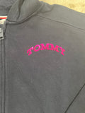 Tommy Hilfiger | Navy & Pink Zipped Hoodie