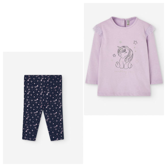 Losan | Baby Girl Leggings Set