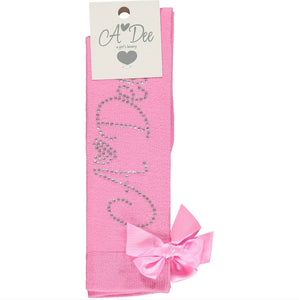 A*Dee | Annabella | Peony Pink Knee High Sock