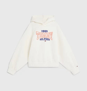 Tommy Hilfiger 1985 Varsity Hoodie White