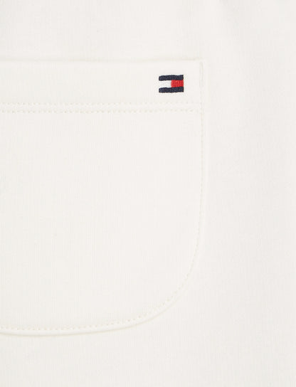Tommy Hilfiger Monotype Sweatshort Ancient White